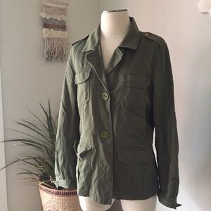 Old Navy Khaki Green Utility Jacket
